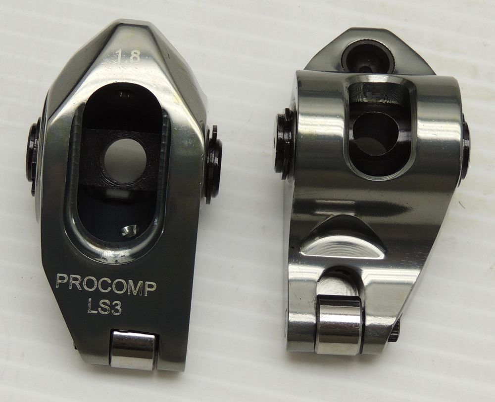 LS3/L92 Pedestal Mount 1.8 Ratio Aluminum Rocker Arms (with Hardware