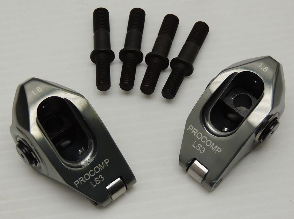 LS3/L92 Stud Mount 1.8 Ratio Aluminum Rocker Arms (with Hardware) WPM1127