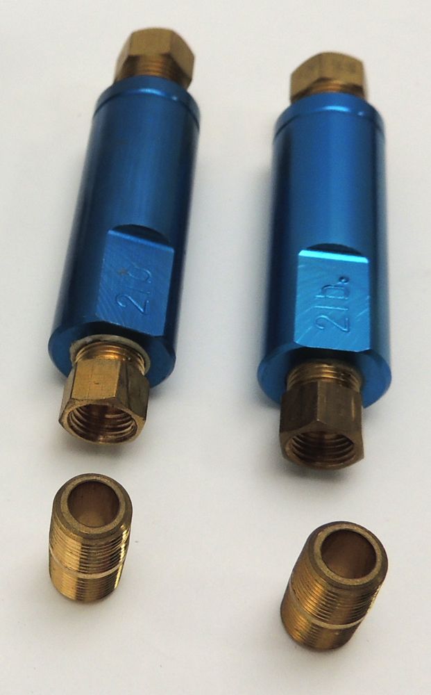 ADJUSTABLE BRAKE PROPORTIONING VALVE W/TWO 2 lb RESIDUAL VALVES PB212