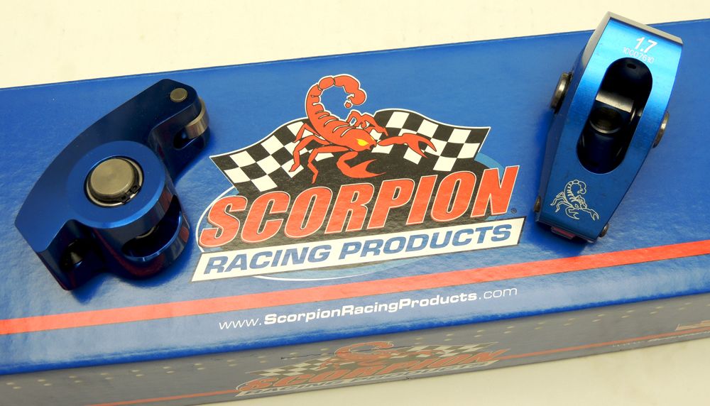 SCORPION RACE SERIES BBC ROLLER ROCKER ARMS 1.70 Ratio, 7/16 WPM