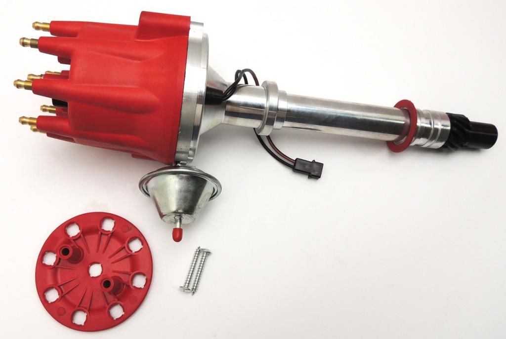 SBC PRO BILLET IGNITION SYSTEM W/COIL, DISTRIBUTOR, BOX & WIRES SBCPB