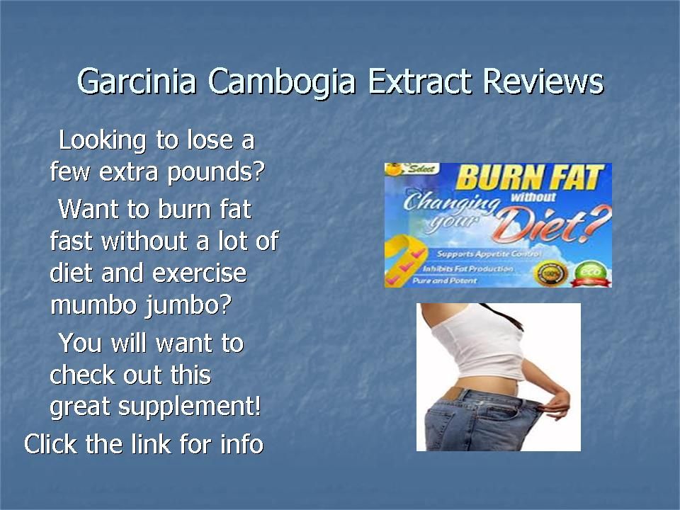 garcinia cambogia extract reviews