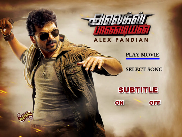 Alex Pandian - 2013 - MSK - DVD - UNTOUCHED - preview 0