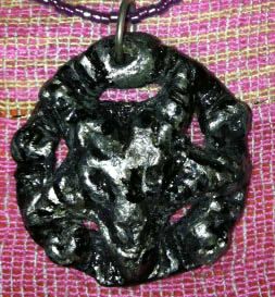 Sculpy Baphomet pendant