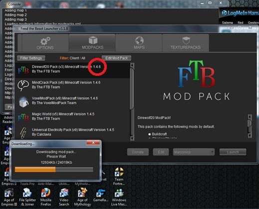 Minecraft 1.4.6 FTB Mod Pack 1.8.8 [Cracked] [MF] | Taringa! Juegos PC