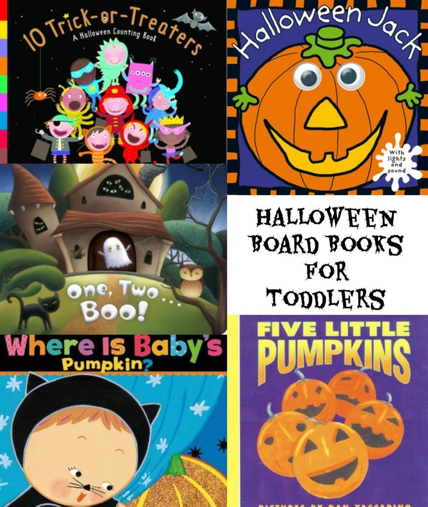 Halloween Board Books for Toddlers