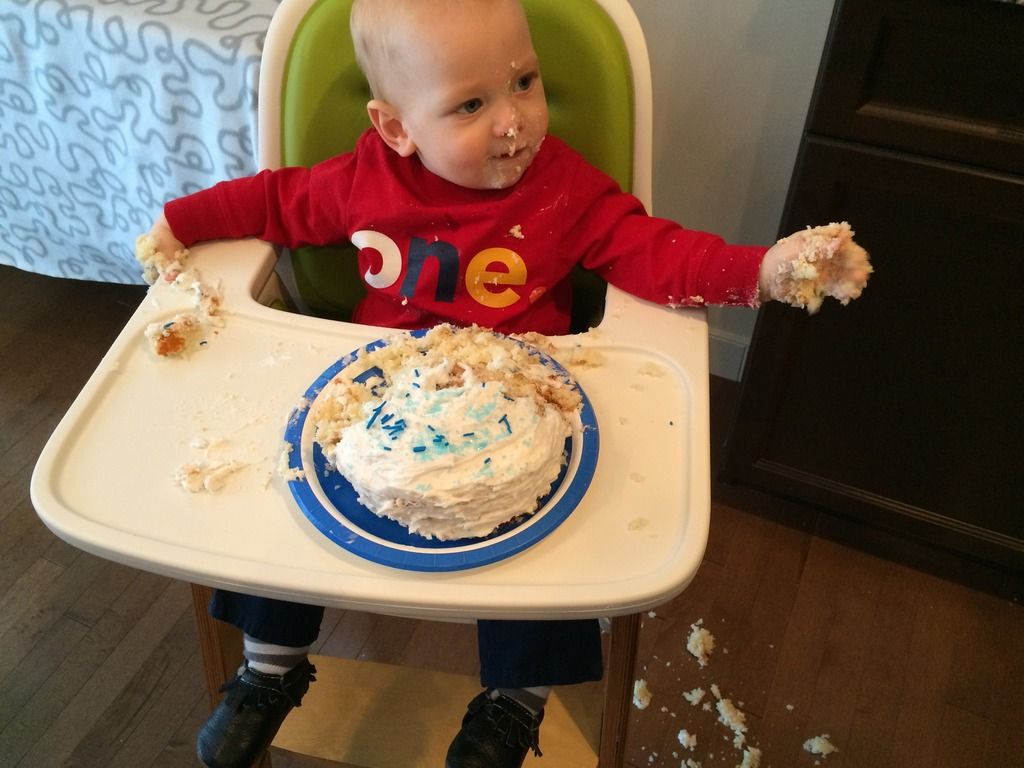first birthday smash cake