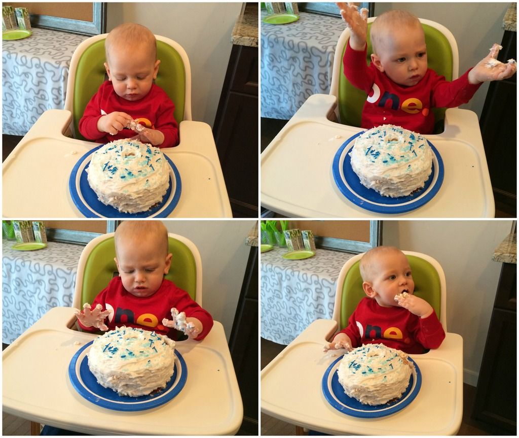 first birthday smash cake