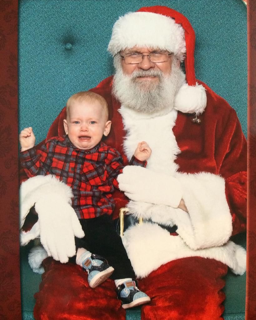 first time meeting santa