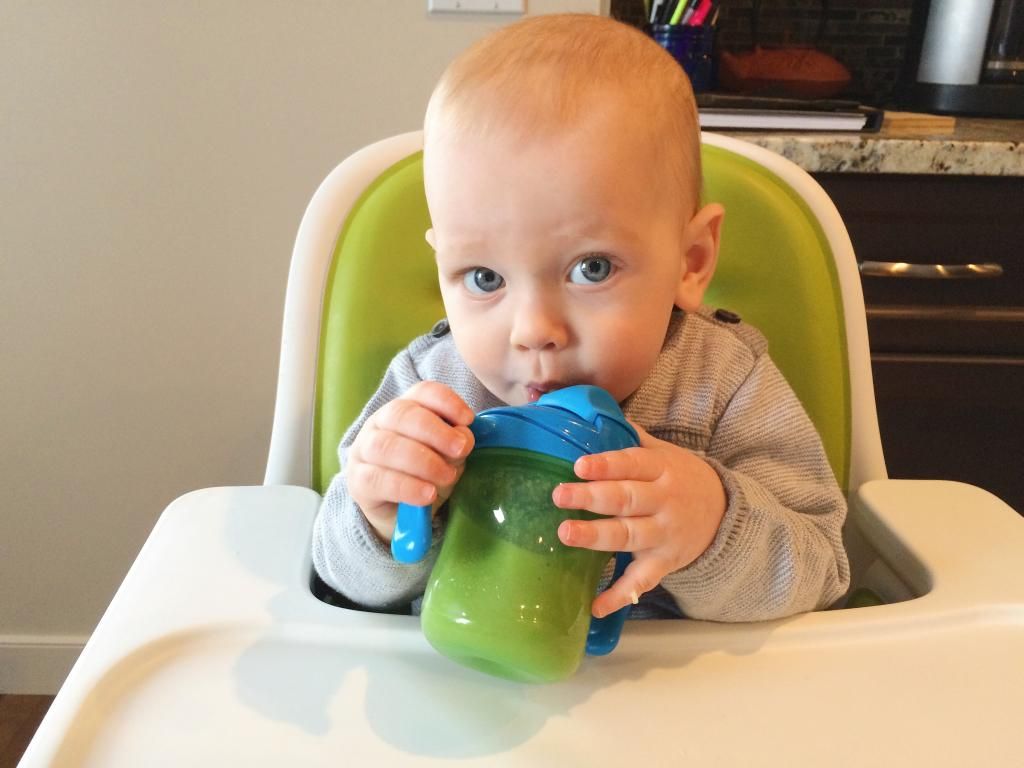 foodie baby green smoothie