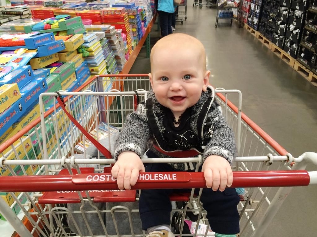first cart ride at costco
