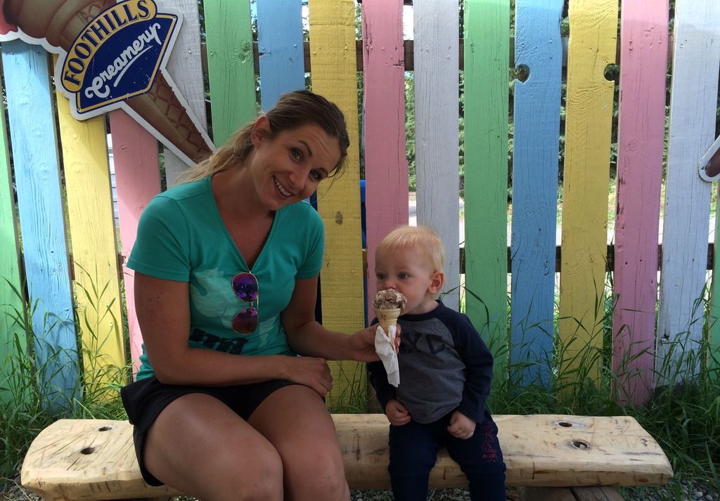 Ice Cream in Bragg Creek