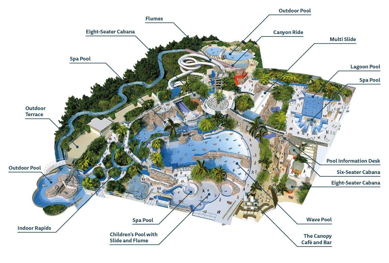 Center Parcs Moselle Aqua Mundo Plan