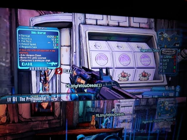 borderlands 2 slot machine legendary weapons